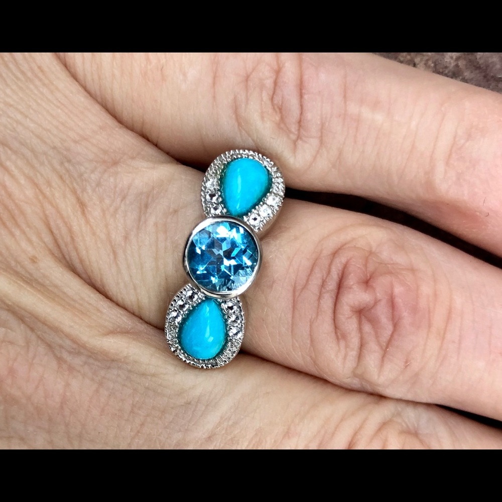 Pangea Mines bow ring, size 6 & 8, MSRP $599.99
